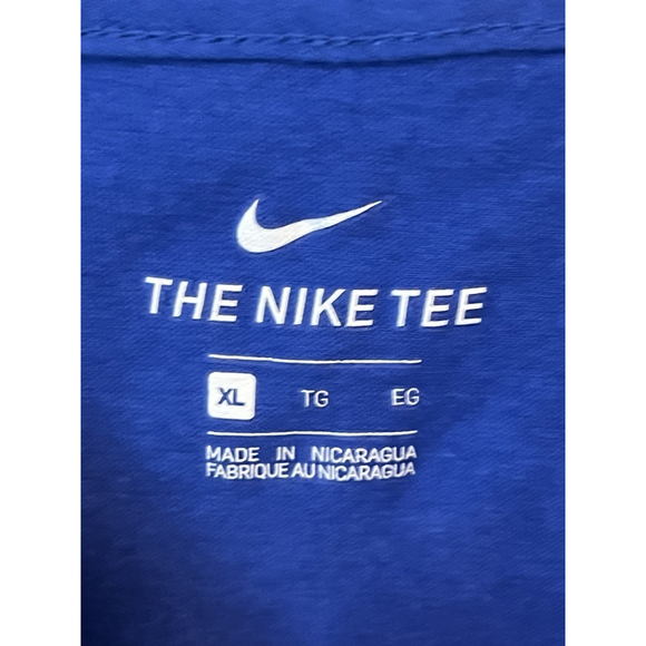 Nike Boise State Broncos Dri-Fit Tee Youth XL Blue - Picture 5 of 9